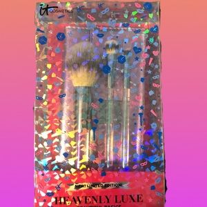 Makeup Brush Set (3piece, full size, with case)